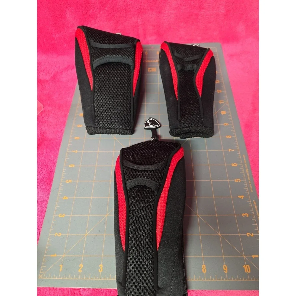 3 Pack Neo-Fit Golf Club Head Covers for 460cc Driver & Fairway Woods Headcover